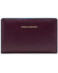 Piquadro - Bifold Leather Wallet - Lyst