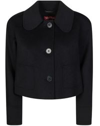 Max Mara - Buttoned Pocket Jacket - Lyst