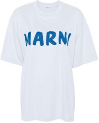 Marni - T-Shirt With Print - Lyst