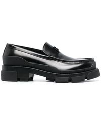 Givenchy - Terra Leather Loafers - Lyst