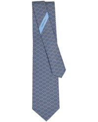Ferragamo - Krawatte Mit Gancini-Print - Lyst