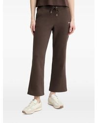 DKNY - Logo-Plaque Drawstring Track Pants - Lyst