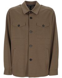 Harris Wharf London - Chaqueta con bolsillos de parche - Lyst