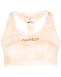 P.E Nation - Reggiseno Sportivo Con Fantasia Tie Dye - Lyst