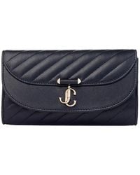 Jimmy Choo - Avenue Curve Quilted Chain-Strap Shoulder Bag - Lyst