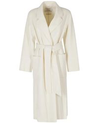 IVY & OAK - Manteau En Laine Celia À Taille Ceinturée - Lyst