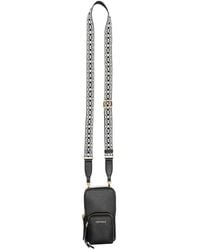 Coccinelle - Jacquard Neck-Strap Leather Phone Case - Lyst