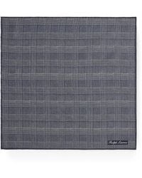 Ralph Lauren - Glen-Plaid Pocket Square - Lyst