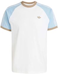 adidas - Originals Cali T-Shirt Mit Raglanärmeln - Lyst