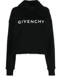 Givenchy - Hoodie Met Logoprint - Lyst