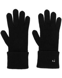 DSquared² - Logo-charm Knitted Gloves - Lyst