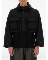 A.I.E. - Cropped Hooded Jacket - Lyst