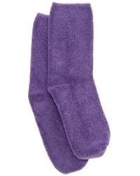 Baserange - Overrankle Textured Sobo Socks - Lyst