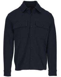 Vince - Buttoned Overshirt - Lyst