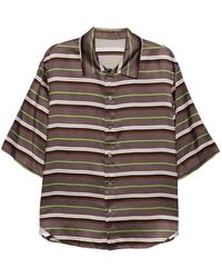 CROQUIS - Striped-Print Shirt - Lyst