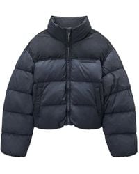 Alexander Wang - クロップド パデッドジャケット - Lyst