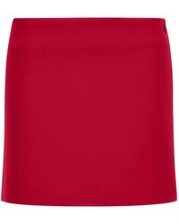Roberto Cavalli - Minifalda Con Placa Del Logo - Lyst