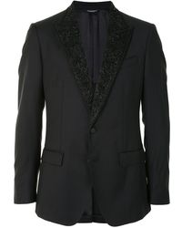 Dolce & Gabbana - Taormina-fit Embroidered Wool Blazer - Lyst
