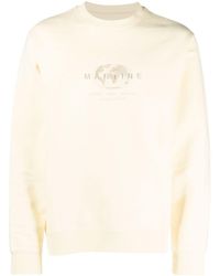 Martine Rose - Embroidered-logo Cotton Sweatshirt - Lyst