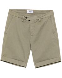 VELA SHOP - Short Ceinturé À Ourlet Retroussé - Lyst