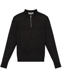 Studio Nicholson - Heddy Polo-Collar Sweater - Lyst