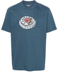 Carhartt - Bottle Cap T-Shirt aus Bio-Baumwolle - Lyst