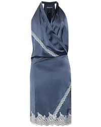IRO - Robe Courte Tola Bordée De Dentelle - Lyst