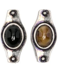 Versace - Ellittica Ohrringe - Lyst