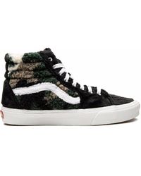Vans - Sk8-Hi Sherpa "Camo" Sneakers - Lyst