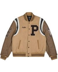 PATTA - Logo-Patch Houndstooth Bomber Jacket - Lyst