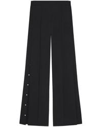 Courreges - Snap-Twill Pressed-Crease Trousers - Lyst