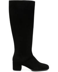 Liviana Conti - Suede-Finish Knee-High Boots - Lyst