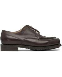 Paraboot - Chambord Leather Lace-Up Shoes - Lyst