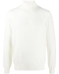 Fileria - Fine Knit Roll Neck Jumper - Lyst