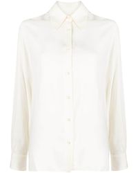 Officine Generale - Pointed-collar Button-up Shirt - Lyst