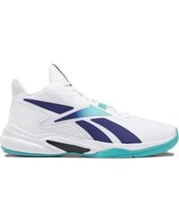 Reebok - More Buckets "white/light Blue" スニーカー - Lyst