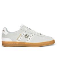Philipp Plein - Rebel Star Embellished Low-Top Sneakers - Lyst