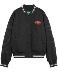 Barrow - Logo-Patch Bomber Jacket - Lyst
