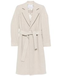 Manuel Ritz - Chevron-Patterned Sequinned Coat - Lyst