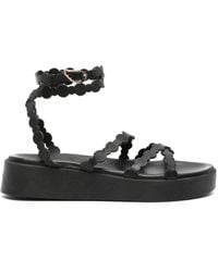 Ancient Greek Sandals - Aspis Flatform Leather Sandals - Lyst