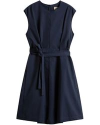 Woolrich - Cotton Belted Dress - Lyst