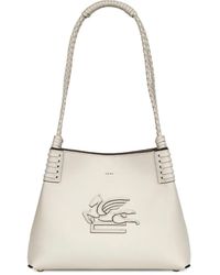 Etro - Small Leather Libra Tote Bag - Lyst
