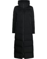 Herno - Long Padded Hooded Coat - Lyst