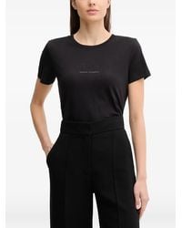 ARMANI EXCHANGE - Logo-Detail T-Shirt - Lyst
