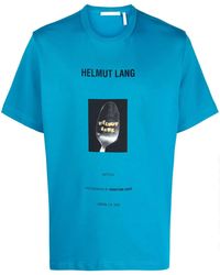 Helmut Lang - Photograph-Print Cotton T-Shirt - Lyst