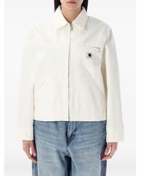 Carhartt - Logo-Patch Zip-Up Jacket - Lyst