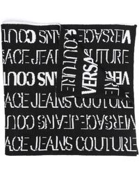 Homme Accessoires Écharpes et foulards Écharpe à logo imprimé all-over Jean Versace Jeans Couture pour homme en coloris Noir 