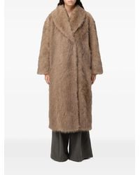 ELEH - Cappotto Con Revers A Lancia - Lyst