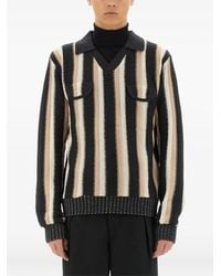 Sasquatchfabrix. - Jersey A Rayas Con Bolsillo De Solapa - Lyst