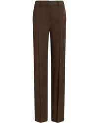 Bally - Pressed Crease Straight-Leg Pants - Lyst
